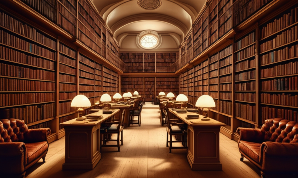 Library background 2
